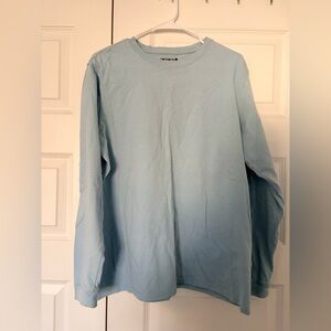 Carhartt Pale Blue Long Sleeve Crew Tee